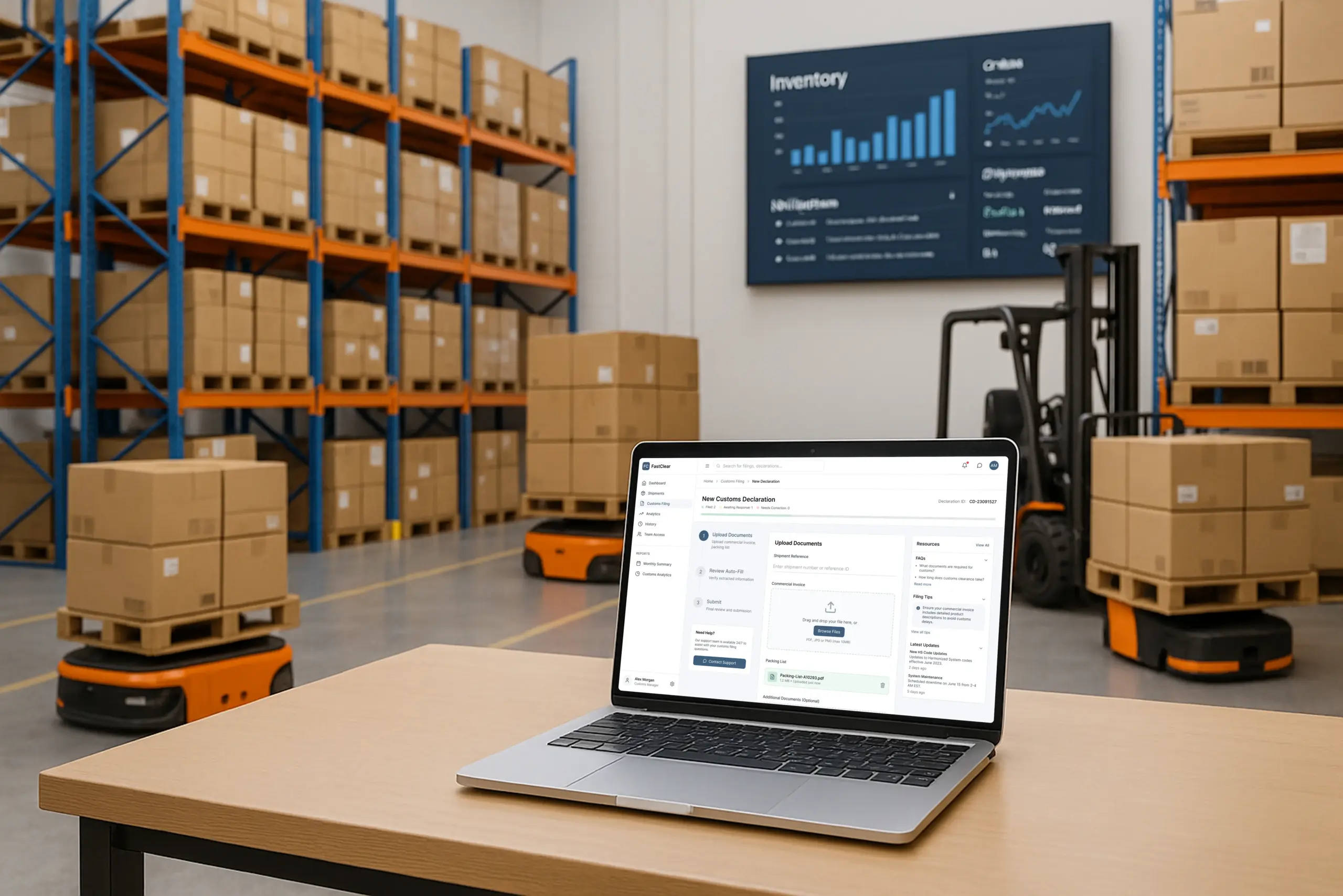 Faster Customs Clearance