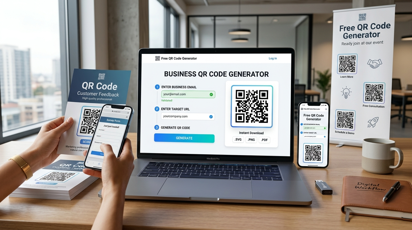 Free QR Code Generator for Business Use